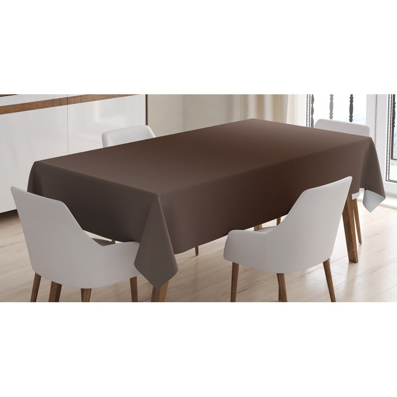 Tablecloth, Brown, 60'' D x 84'' L