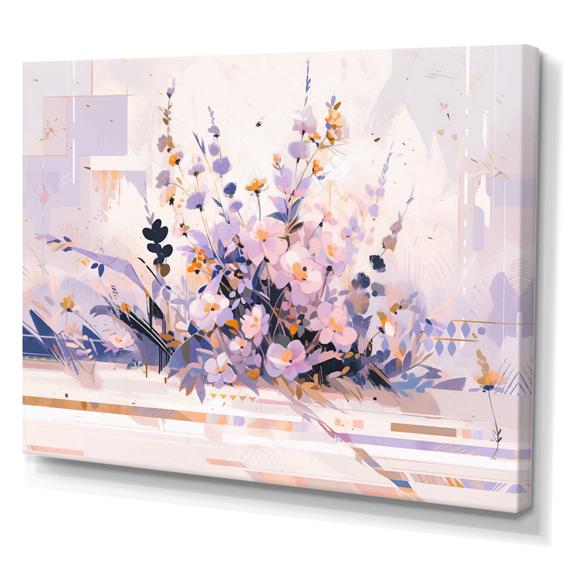 Symmetric Abstractions II, reproduction d'art sur toile, Toile tendue, H 16 po x l 32 po x P 1 po