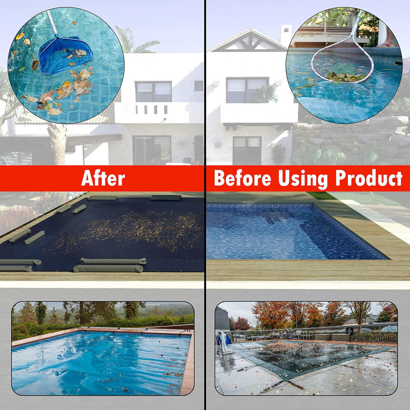 Housse de piscine rectangulaire Amgo Premium, H 18 pi x l 36 pi