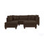 Canapé modulaire réversible avec repose-pieds 3Pcs-329508196