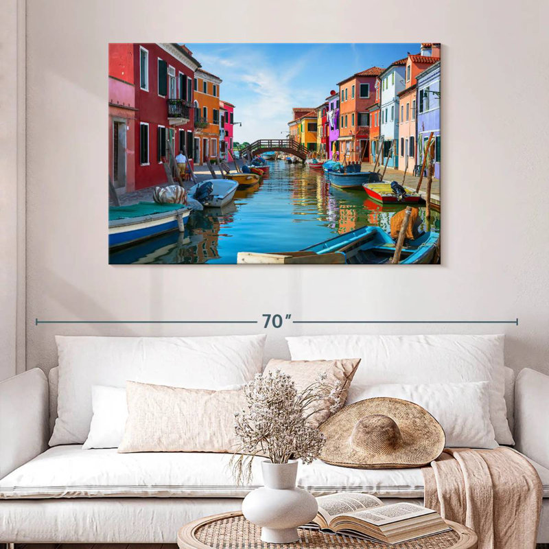 Quartier Ravi Burano, H 32 po x l 48 po