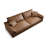 Coffee Polyester Modular Sofa cushion couch-2098522599-2098522598