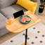 Table - Hauteur réglable pour et plateau oval et rectangulaire
