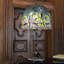 33.8"H Cramer Tiffany-Style Stained Glass Table Lamp