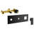 Brass Matte Black Shower System - 10 Inch Rainfall Head With Handheld, Luxury Bathroom Mixer Handheld , Rain , Faucet