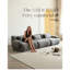 Canapé modulaire Comfy 3, gris-190235581