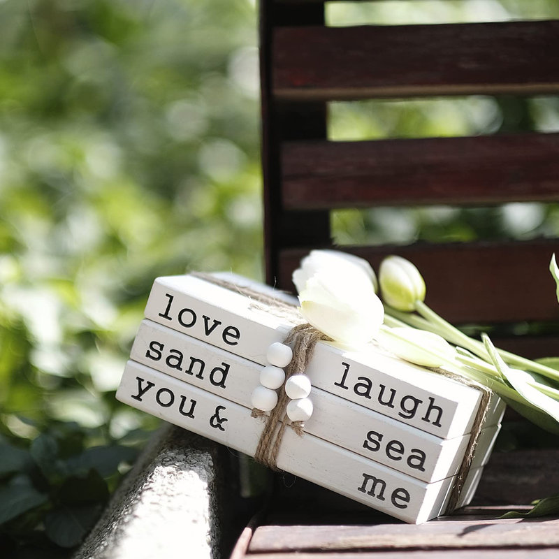 Pile de livres pour table basse Modern Farmhouse