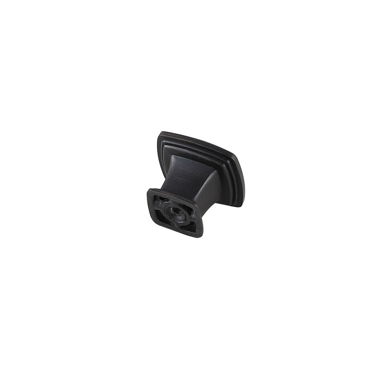Courey 1.2" Length Square Knob, Oil-Rubbed Bronze