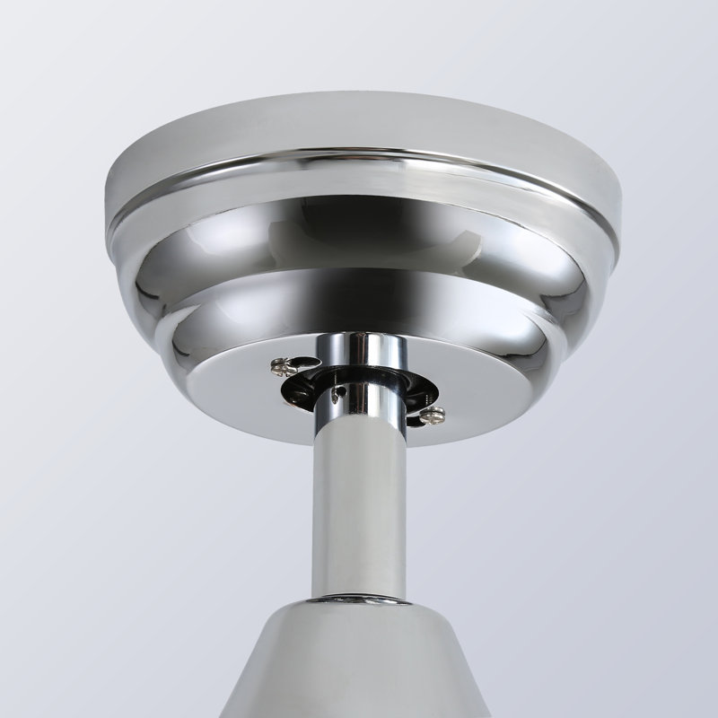 Ventilateur de plafond à DEL à 4 pales 48 "avec télécommande et ensemble d'éclairage Cristofaro