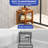 Fan-Shaped Solid Wood Shower Bench
