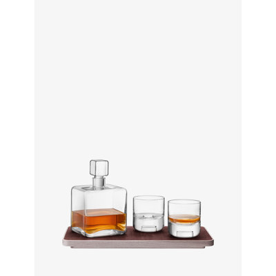 Cask 4 - Piece Glass Beverage Server Set