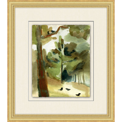 Forest Watercolor " Forest Watercolor 2 " Print