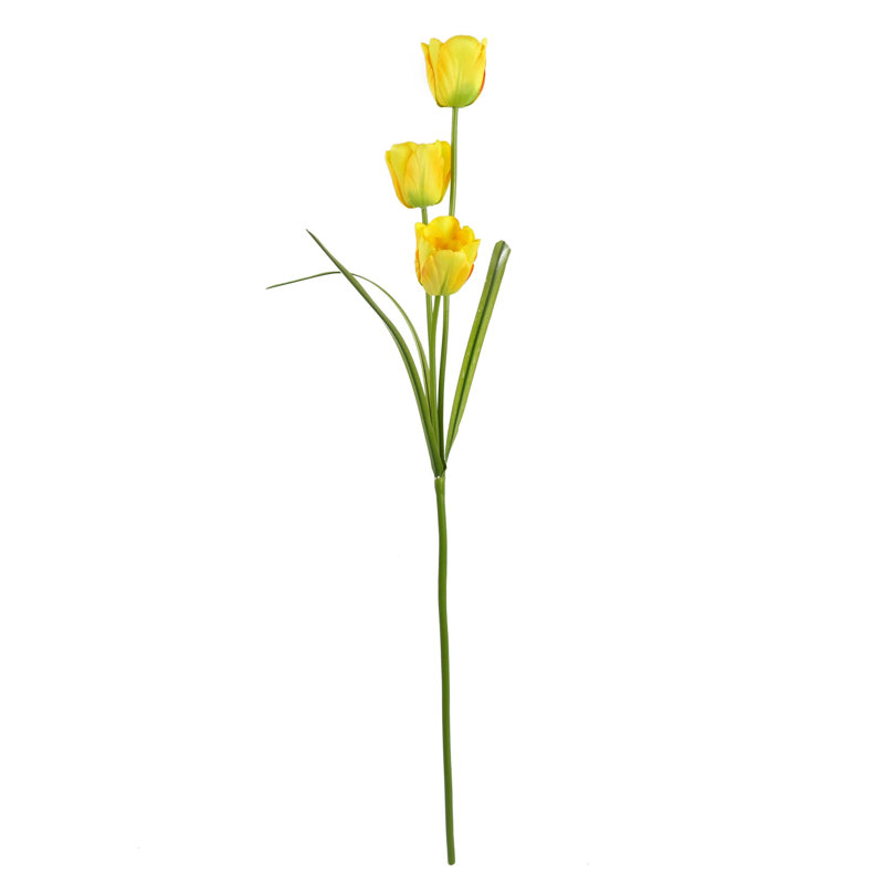 Plastic, Silk Artificial Arrangement, Yellow