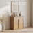 Sideboard Cabinet with 3 Drawers, Camel-614634184