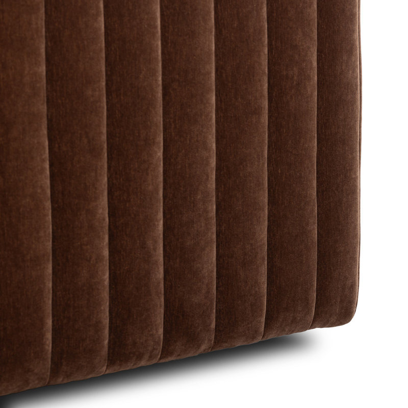 Augustine Swivel Armchair, Amici Tobacco Polyester