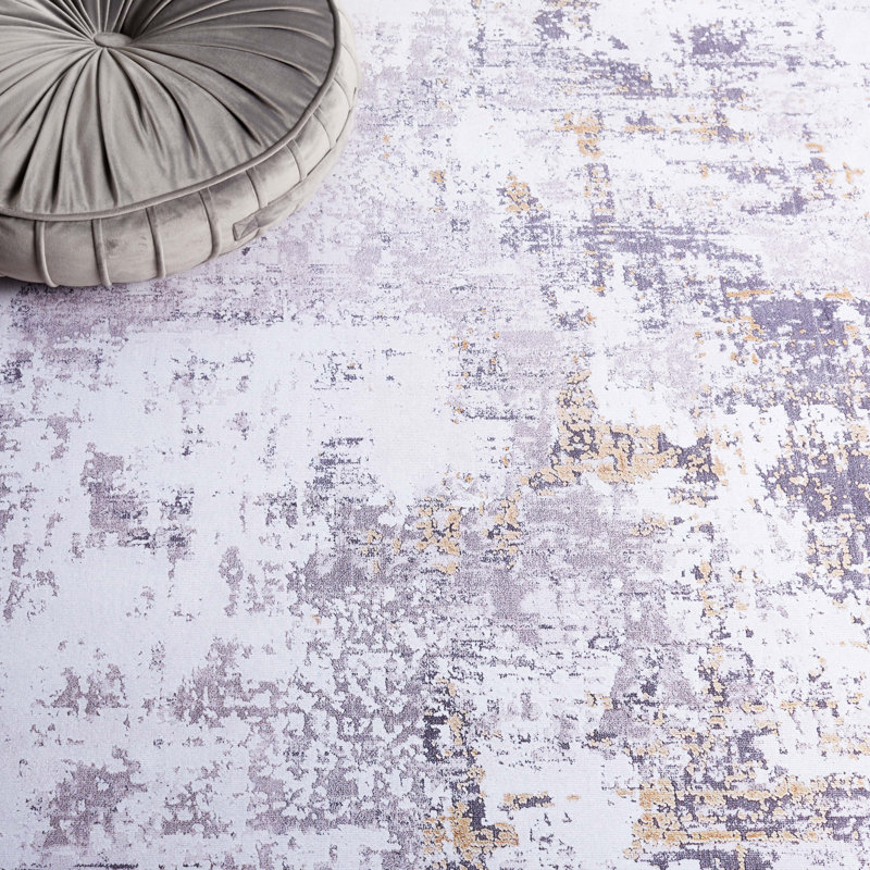 Auva Performance Machine Washable Abstract Rug, Runner 2'6" x 6'
