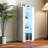 Storage Cabinets With Aluminum Strip Lamp