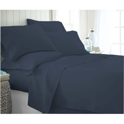  Ensemble de literie douillette en microfibre double 6 pièces 1600 Series