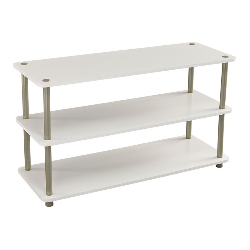 3-Tier Shoe Shelf Organizer, White