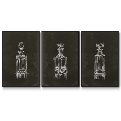 " Crystal Barware I " 3 - Pieces