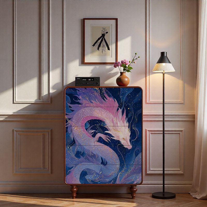 Armoire de rangement à cinq tiroirs