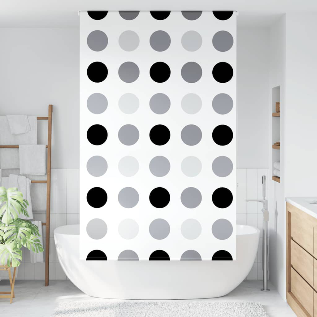 Metro Lane Shower Roller Blind 110X240 Cm Fabric Width 106 Cm