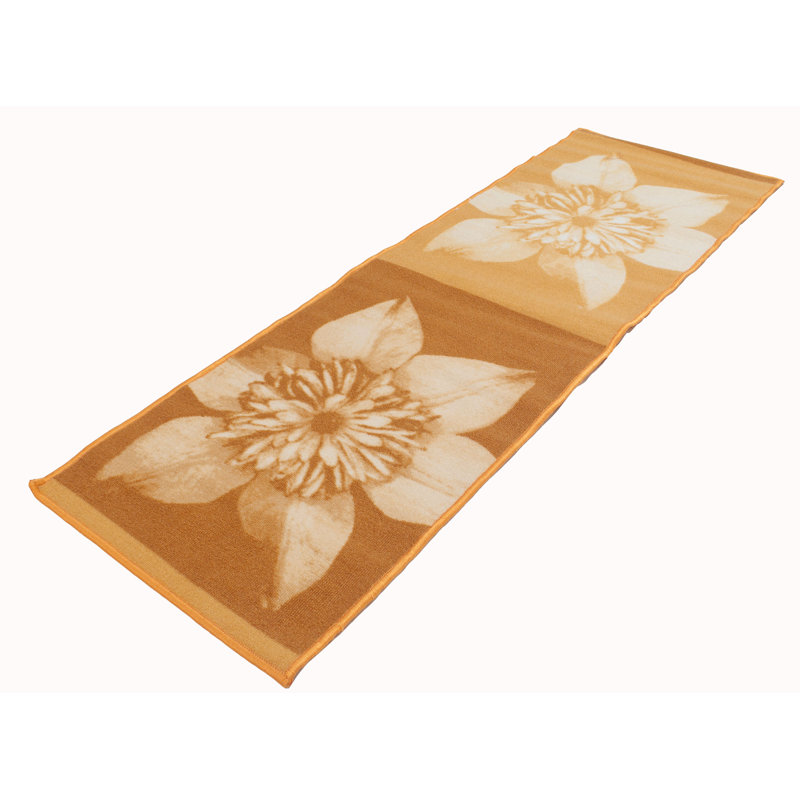Antonne Rectangle 22 cm x 71 cm Geometric Flatweave Dhurrie Area Rug