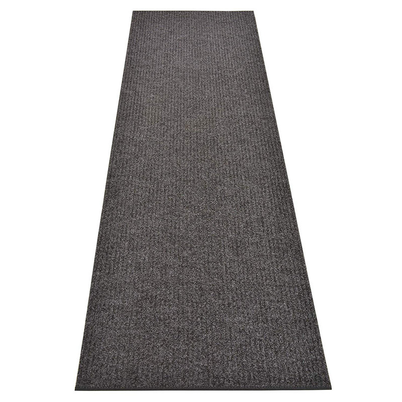 Posie Tough Entry Mat Out/Indoor Entrance Mat and Hallway Runner Slip Resistant Commercial, Runner 2'2" x 41'