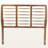 Truett mid-century modern Queen Size Headboard with Rustic Oak, 50.6'' H X 62.5'' W X 0.58'' D-1182830843
