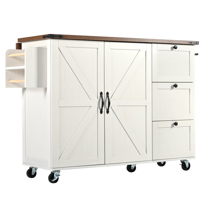 140 Cm Iron Kitchen Island