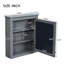 Armoire de rangement murale 24 po x 27 po avec miroir-1214007475