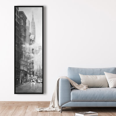 " Morning In The Streets Of New-york City Monochrome "