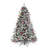 7' Lighted Pine Christmas Tree
