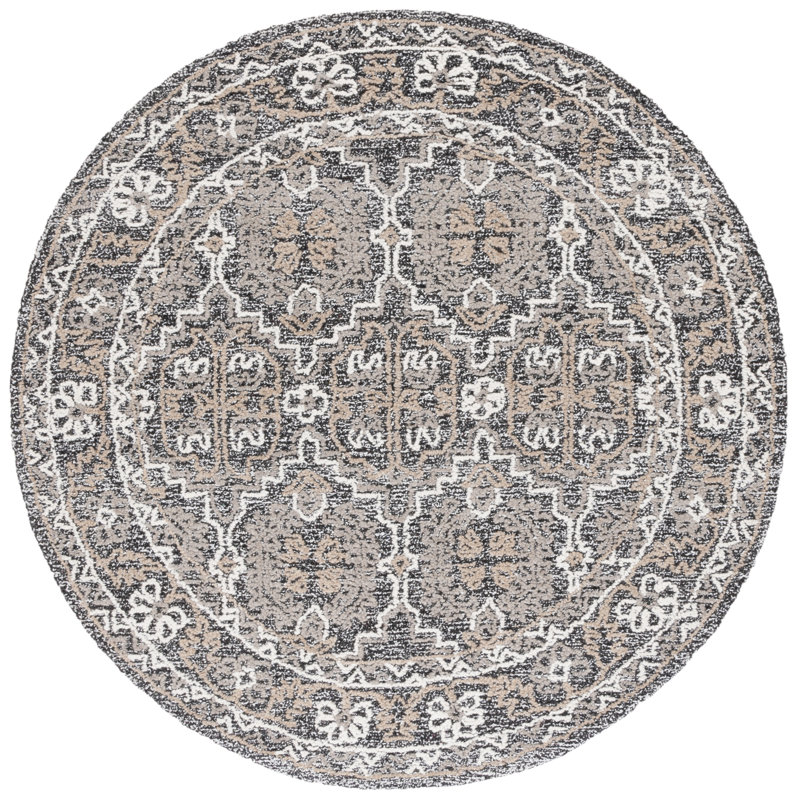 Tapis performance du Sud-Ouest touffeté à la main Antiquity, Rond 6 pi