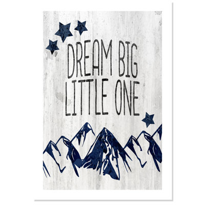 Adhésif décoratif «Dream Big Little One»