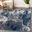 Tapis bleu / gris Serdar-782142290