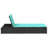 Sunbed With Floating Cushion Gray Poly Rattan-1057401101-1057401104