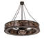 Whispering Pines Downrod Ceiling Fan