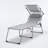 Folding Lounge Chair with Canopy