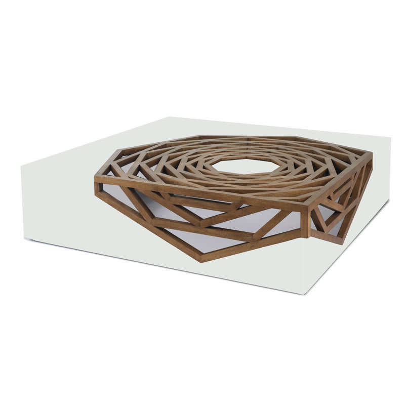 Hanako Cocktail Table, White