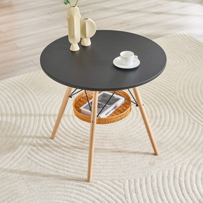 Table basse ronde pour le salon