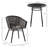 Round 3 - Piece 2 - Person Rattan Outdoor Bistro Set