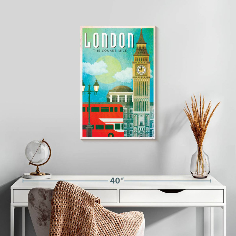 Affiche Big Big London London, H 24 po x l 16 po