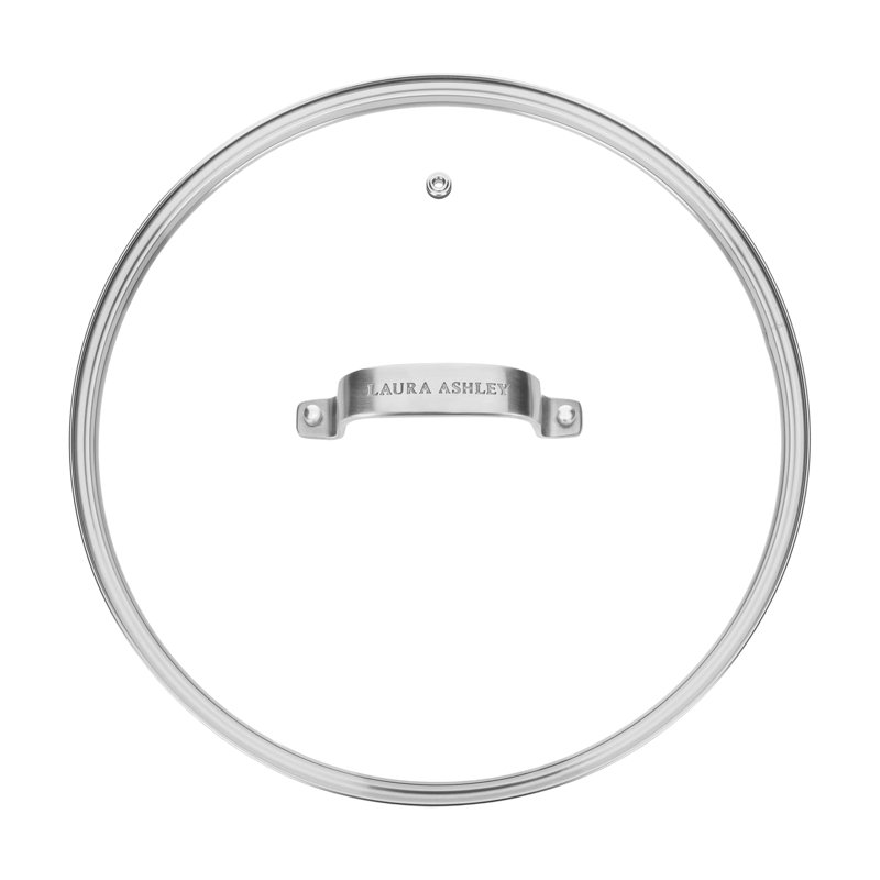 Laura Ashley 6.97L Aluminum Braiser with Lid, Green