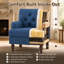 Mid-Century Modern Upholstered Armchair-2054069936