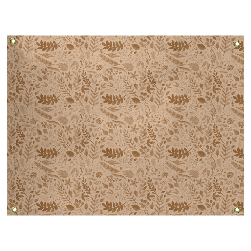 Polyester Tapestry, Brown, 26" H x 36" W