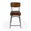 Odessa Square Leather 26.5" Counter Stool