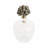 Mercer41 Stella Stone And Glass Jar, Clear/Frost-1223561659