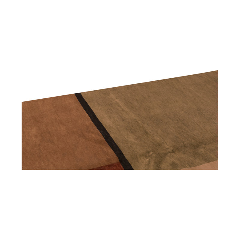 Hand-Knotted High-Quality Multi-Colored Area Rug