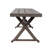Modern Outdoor Aluminum Dining Bench